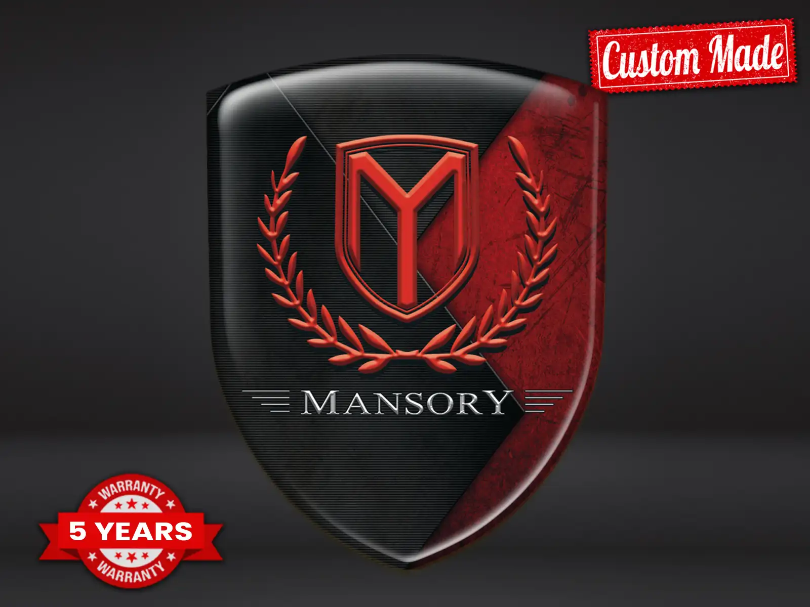 Mansory Autosticker Limitiert Robust Universal Personalisierbar